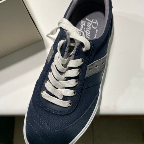 Penguin suede sneaker navy size 7 - Picture 6 of 9
